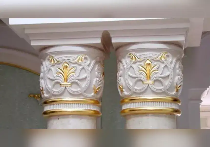 GRC or GRG Decorative Column Capitals