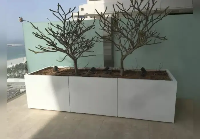 GRC or GRP Rectangular Planter Boxes