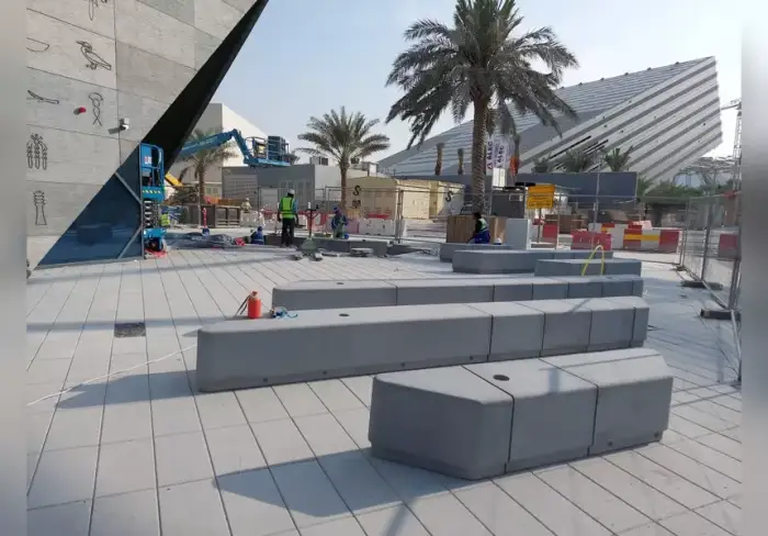 Precast GRC Benches