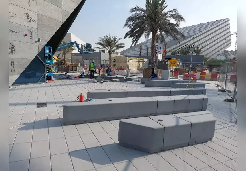 Precast GRC Benches