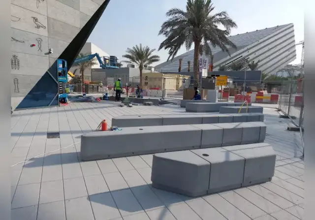 Precast GRC Benches