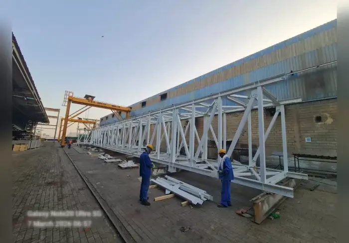 Structural Steel works for steel Bridges