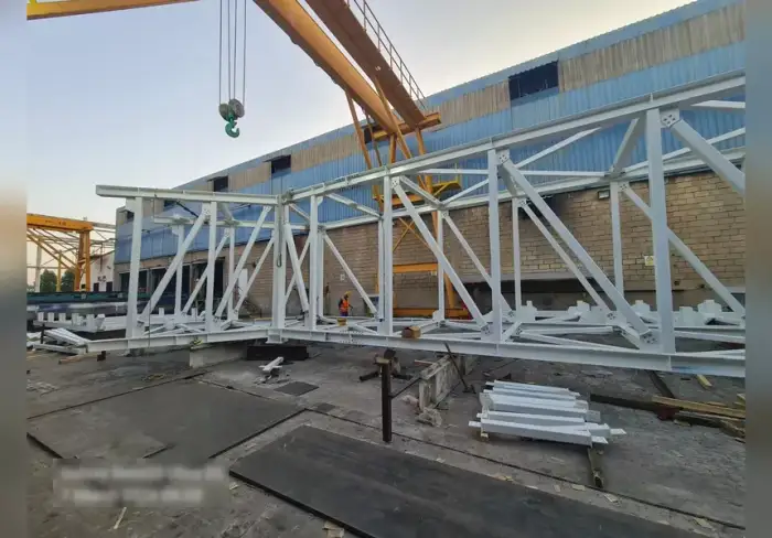 Structural Steel works for steel Bridges