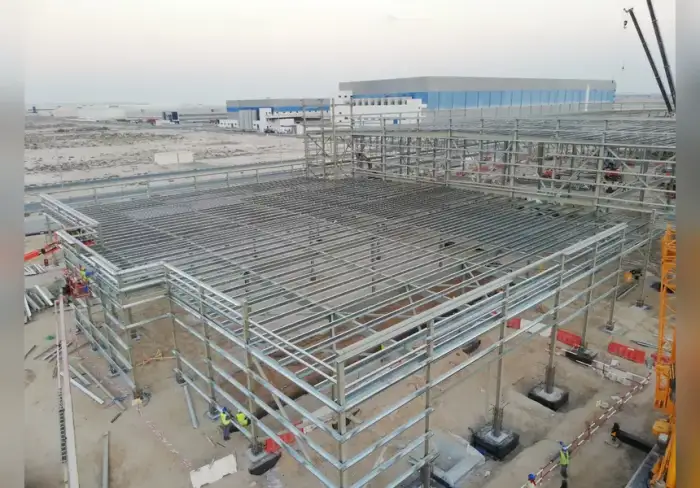 Structural Steel works in Industrial Buildings