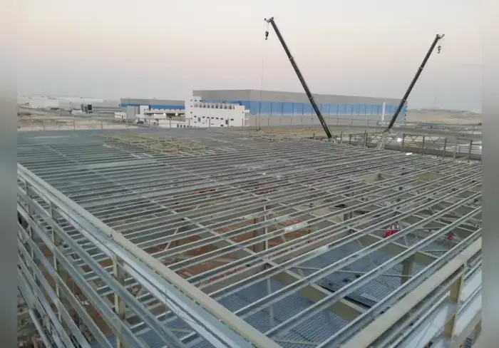 Structural Steel works in Industrial Buildings