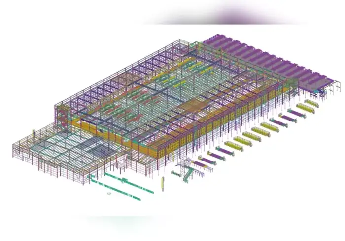 Structural Steel works in Industrial Buildings