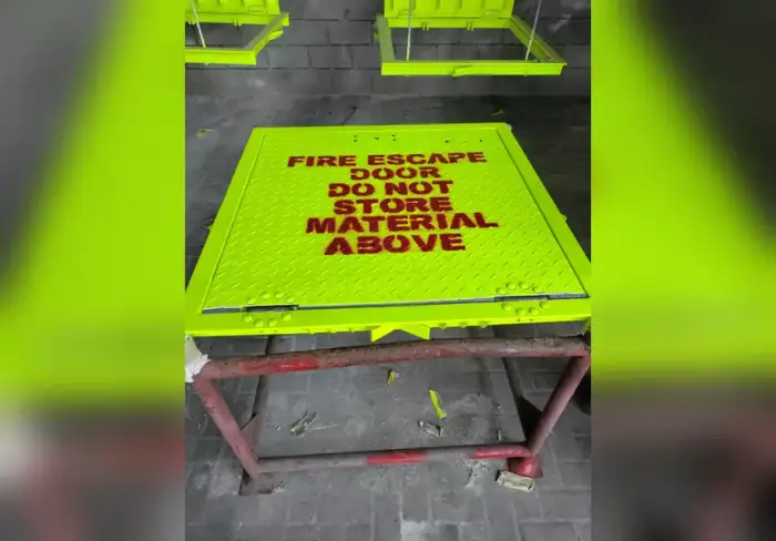 Up to 2 hours Fire rated Floor hatches