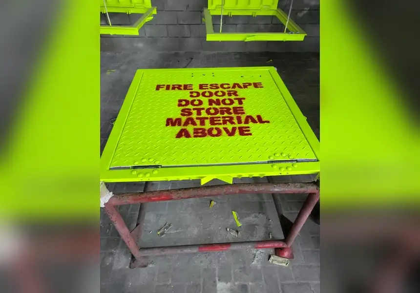 Up to 2 hours Fire rated Floor hatches — 5