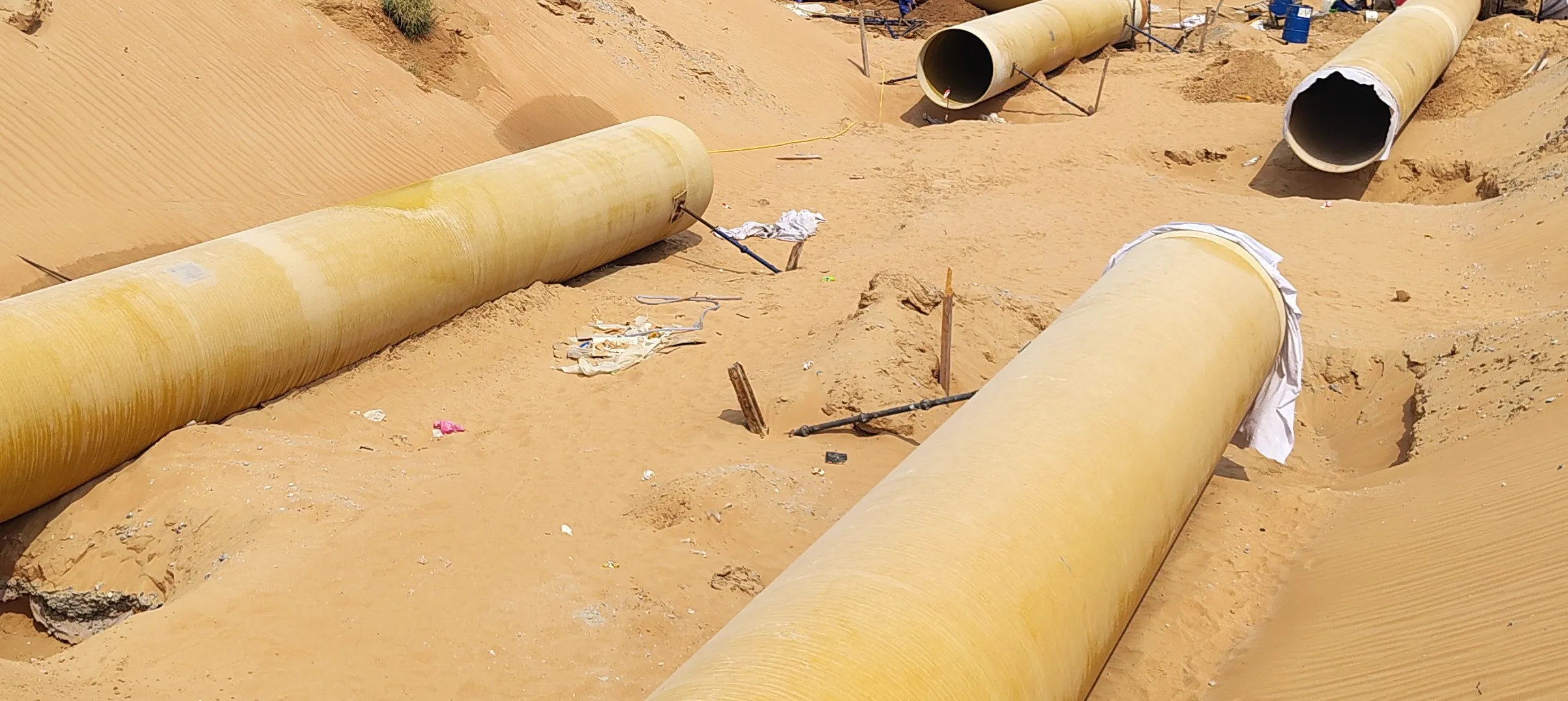 TRANSMISSION WATER PIPELINE- TANKS AND PUMPING STATION - image 2