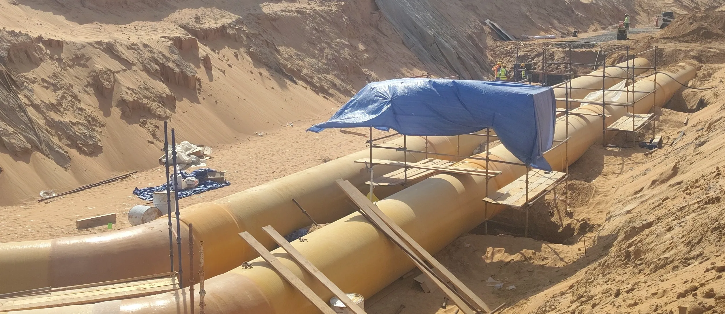 TRANSMISSION WATER PIPELINE- TANKS AND PUMPING STATION - image 5