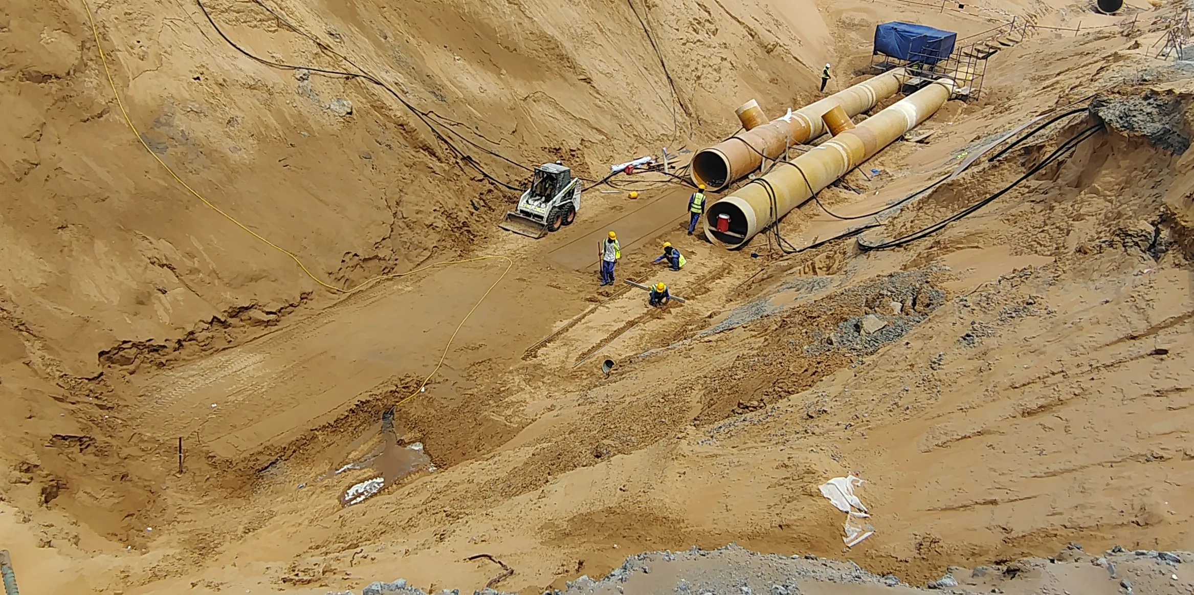 TRANSMISSION WATER PIPELINE- TANKS AND PUMPING STATION - image 7