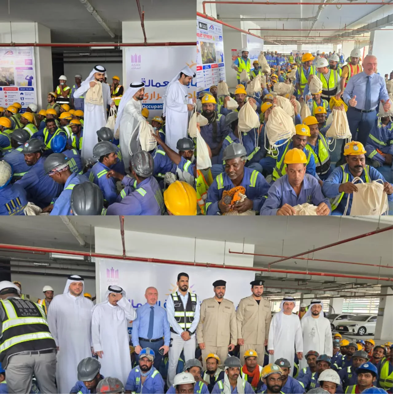Extra Co Partners with Sharjah Police & MOHRE for Heat Stress Awareness Campaign